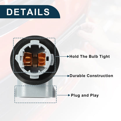 License Plate Light Socket  Pins for Toyota Tacoma (1995-2004)