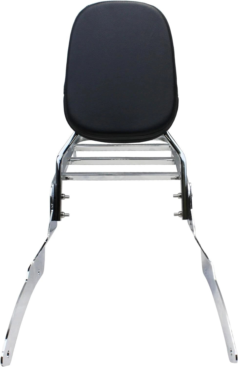 Backrest Sissy Bar Luggage Rack for Yamaha V-Star 650 Custom (2007-2017)