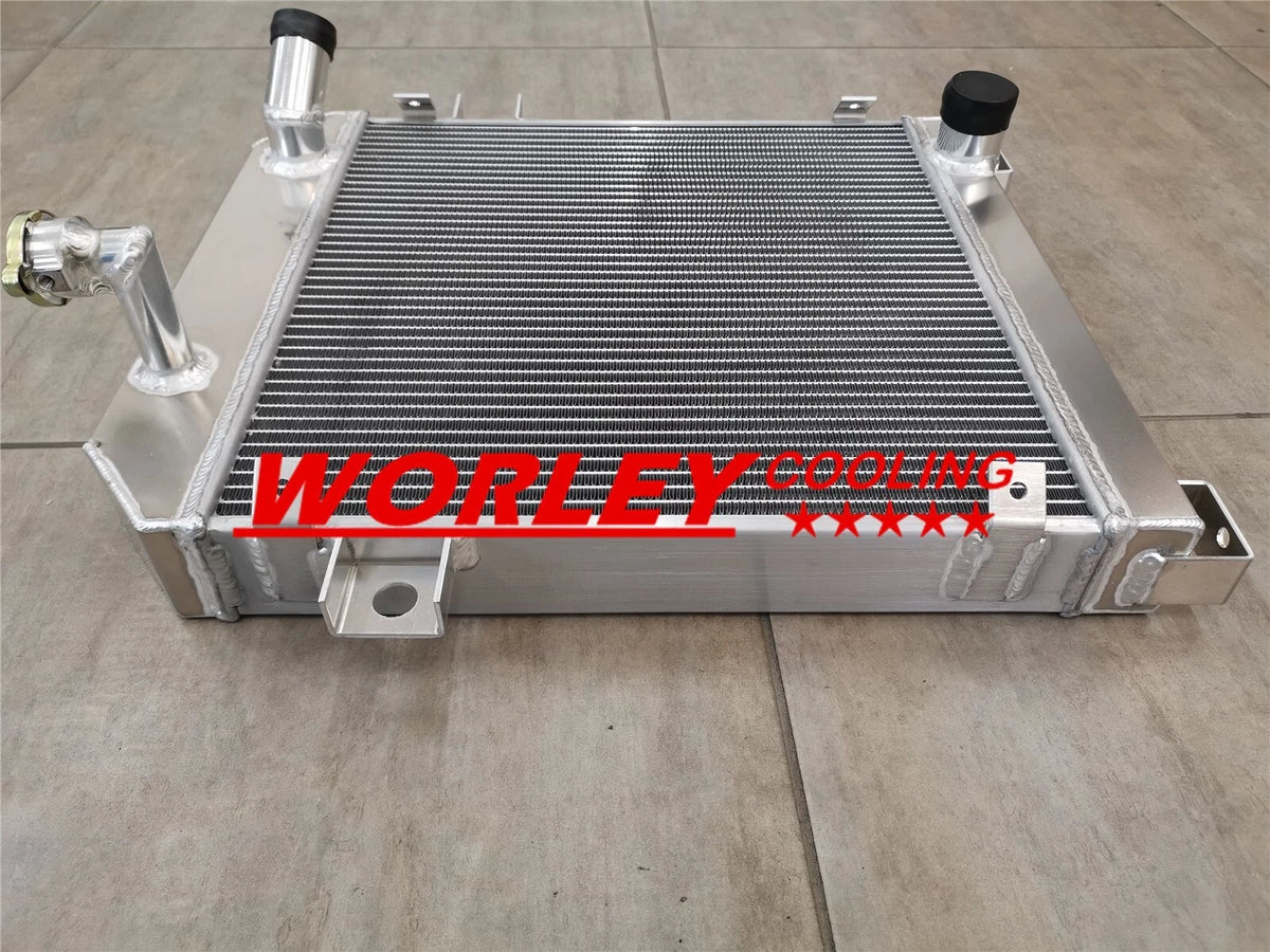 5ROW Alloy Radiator & Fan for Jaguar MK1/MK2, S-Type (1955-1968)