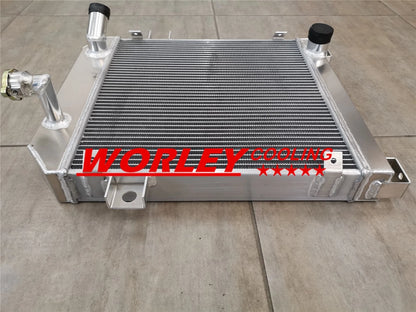 5ROW Alloy Radiator & Fan for Jaguar MK1/MK2, S-Type (1955-1968)