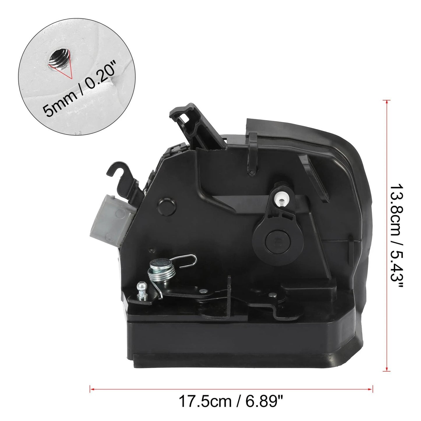 Rear Left Side Door Lock Actuator Motor 7 Pins for BMW X5 (2000-2006)
