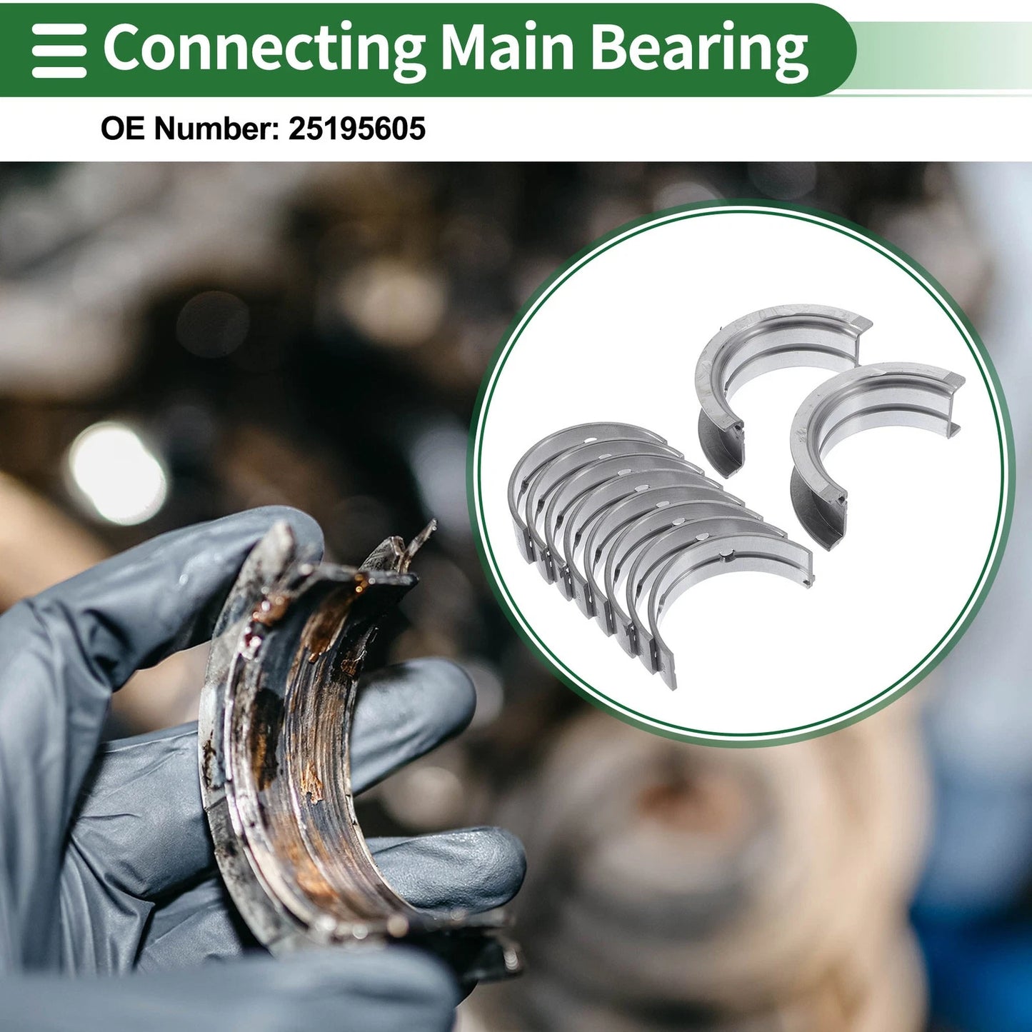 Main Bearing Set for Chevrolet Cruze (2011-2016)