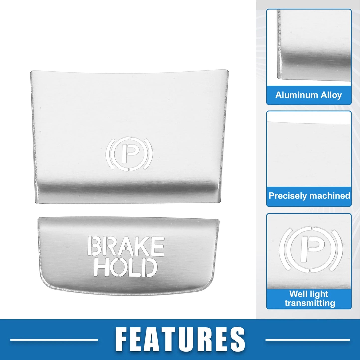 Handbrake Button Stickers with Adhesive Covers for Honda HR-V (2016-2023)