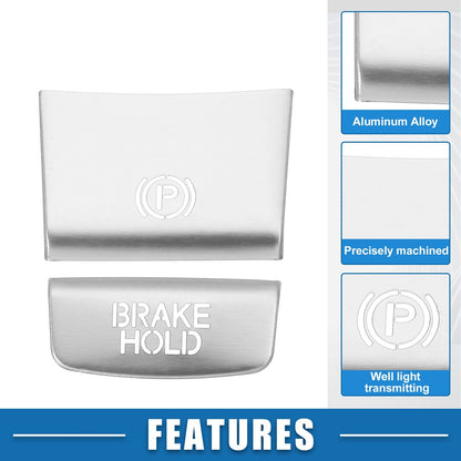 Handbrake Button Stickers with Adhesive Covers for Honda HR-V (2016-2023)