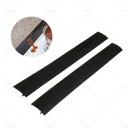 Silicone Oven Guard Spill Seal Filler for Kitchen Stove Counter Gap Cover