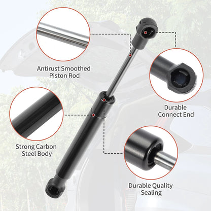 Rear Hatch Gas Strut Lift Supports for Porsche Boxster Convertible (1997-2004)
