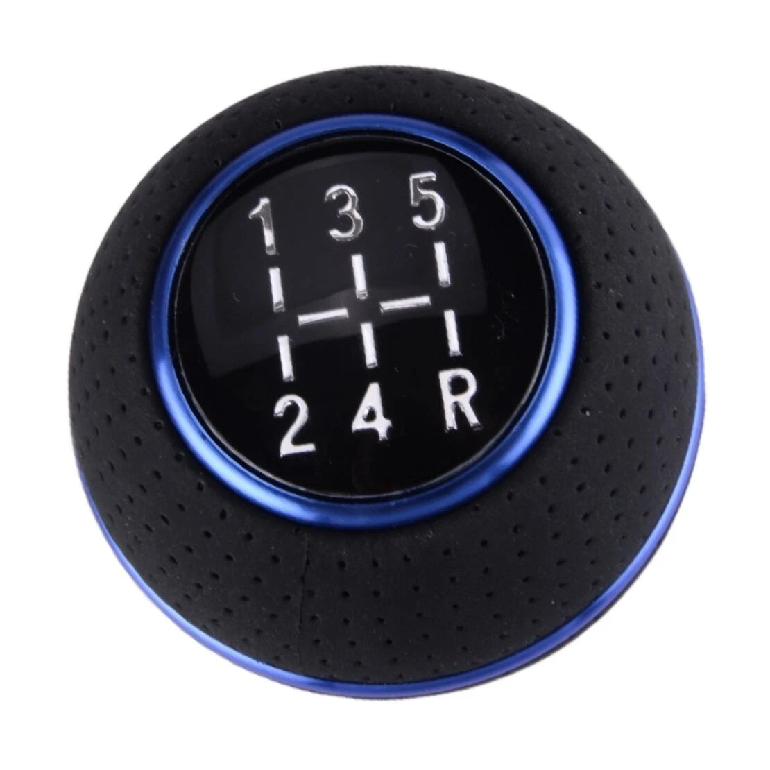 5-Speed Manual Gear Shift Knob for Universal Car - Round Head