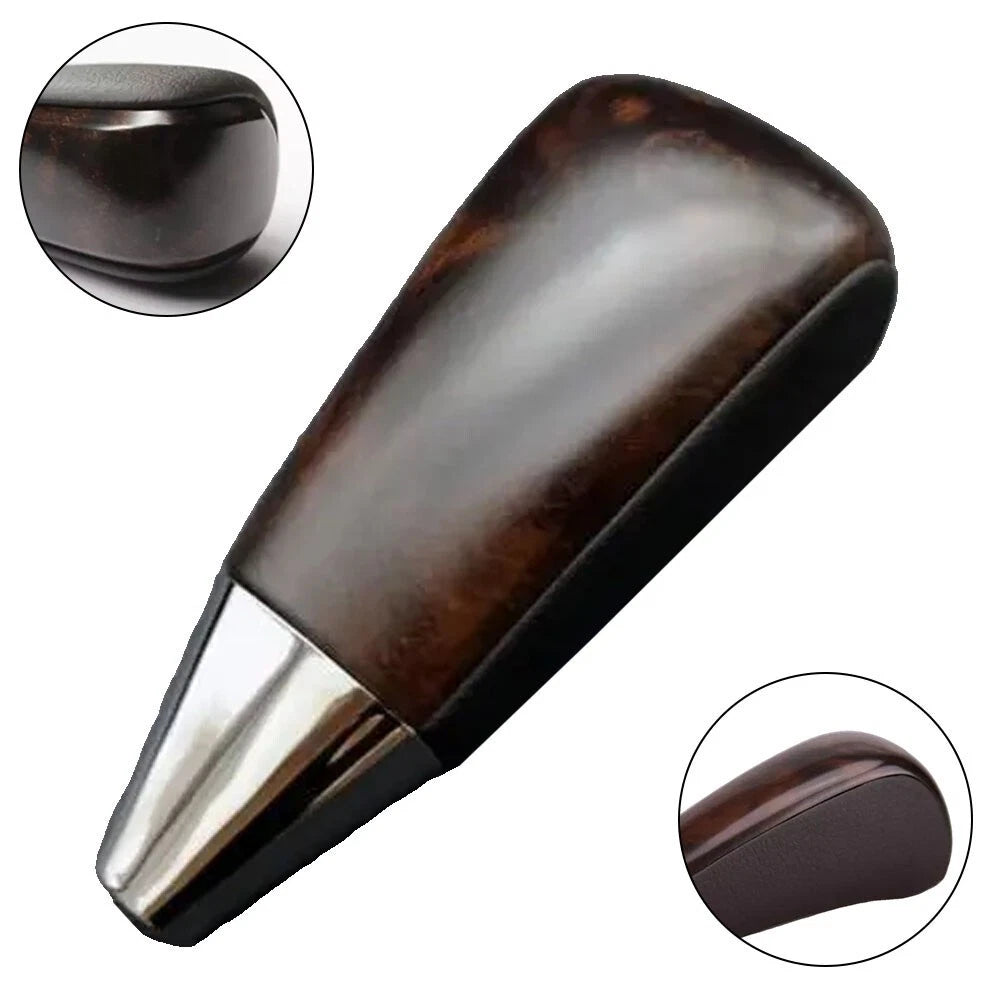 Dark Wood Gear Shifter Knob for Toyota Land Cruiser LC200 (2008–2023)