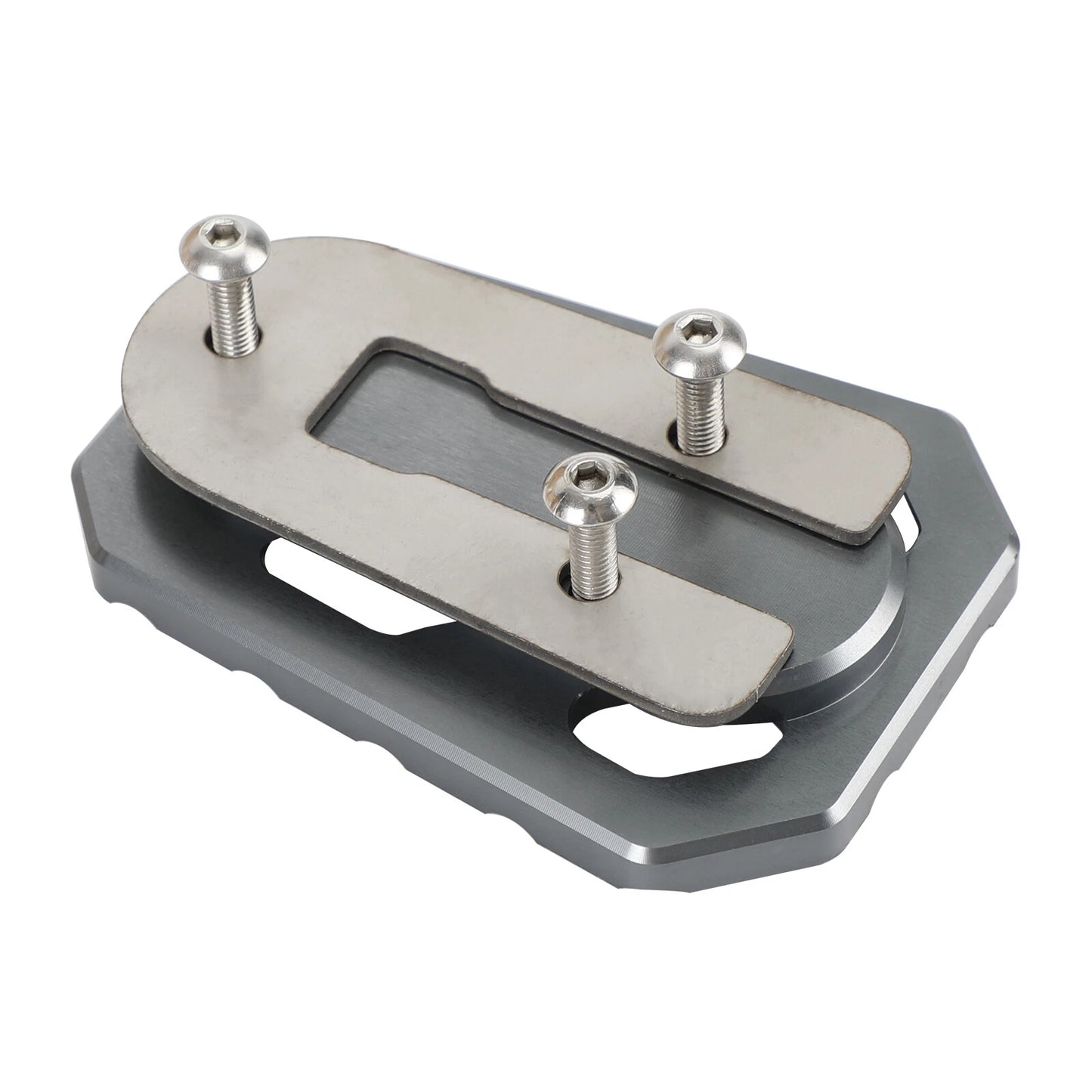 Enlarge Foot Pegs 2 x Silver for Triumph Scrambler Tiger (2017-2023)