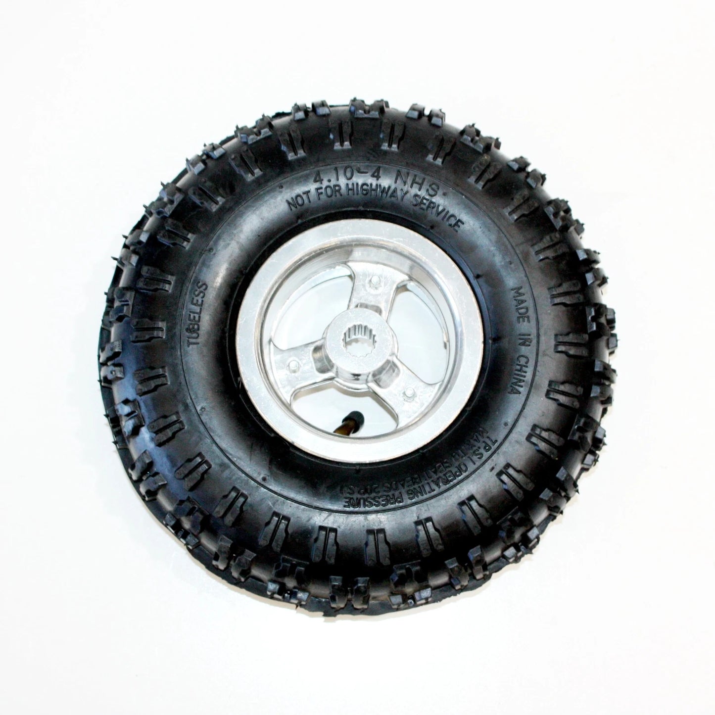 4.10-4 4" Rear 16T Spline Wheel Rim Tyres for 49cc Mini Quad Bike ATV
