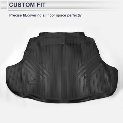 Cargo Liner Rear Trunk Mat for Lexus ES ES350 ES300H (2019-2024) Black TPE