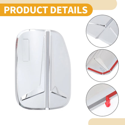 Fuel Tank Door Cap for Honda Accord (2023-2025) Chrome Silver Tone