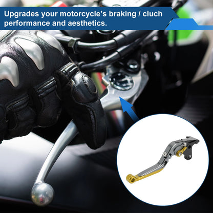2 x Short/Long Brake Clutch Levers for Kawasaki ZX7R/ZX7RR (1989–2003)