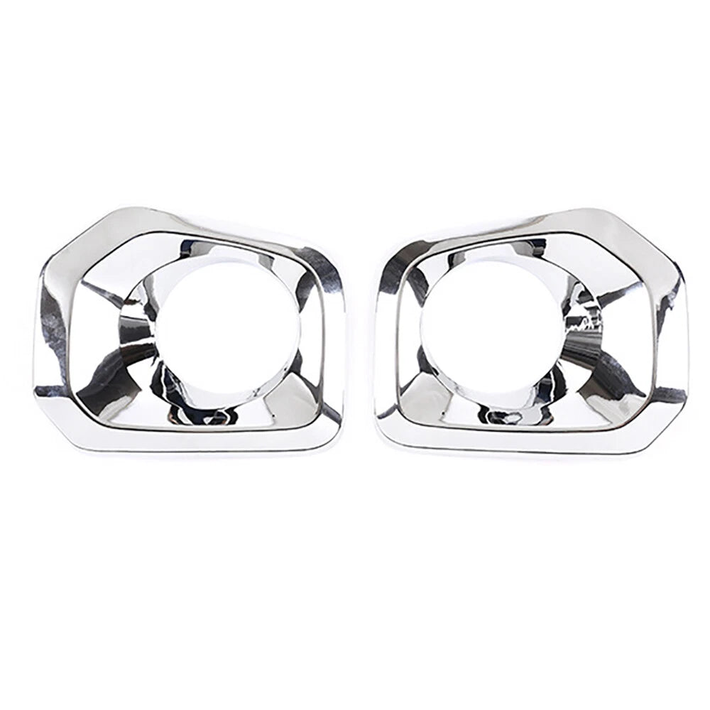 Front Bumper Grille Chrome Fog Light Covers for Toyota Tacoma (2016-2023)