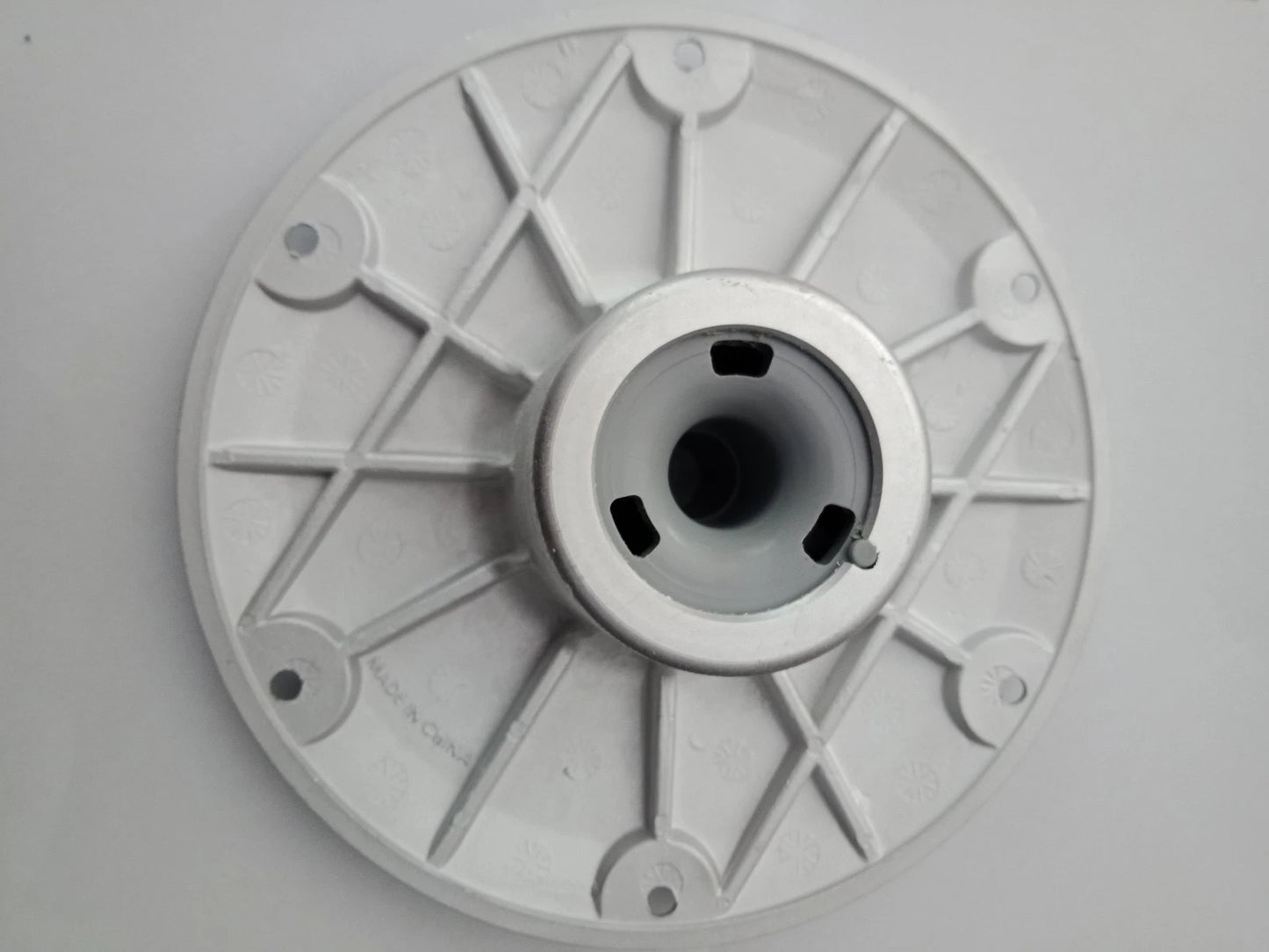 Boat Pedestal Spare Base for 60mm Post Round Anodised Aluminum