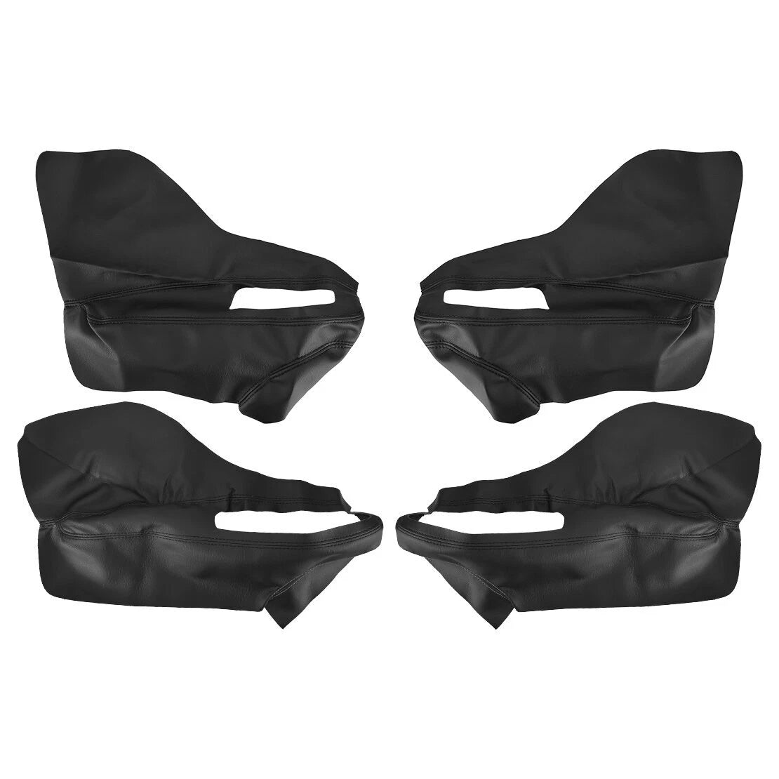 4 x Interior Door Armrest Panel Covers for Jeep Renegade (2015-2017)
