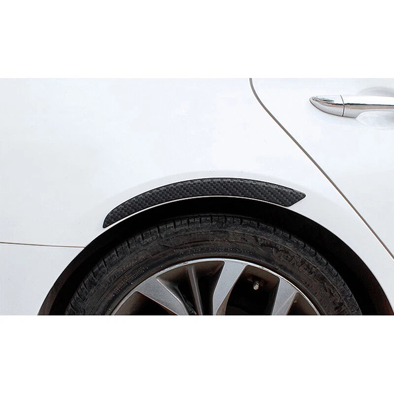 Black Fender Rubber Trim Sticker for BMW Sporty Car Wheel Eyebrow Protect Strips