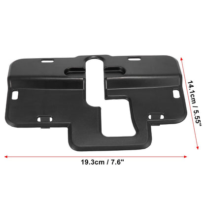 Black Hood Lock Bolt Cover Trim for Dodge Charger (2011-2020)