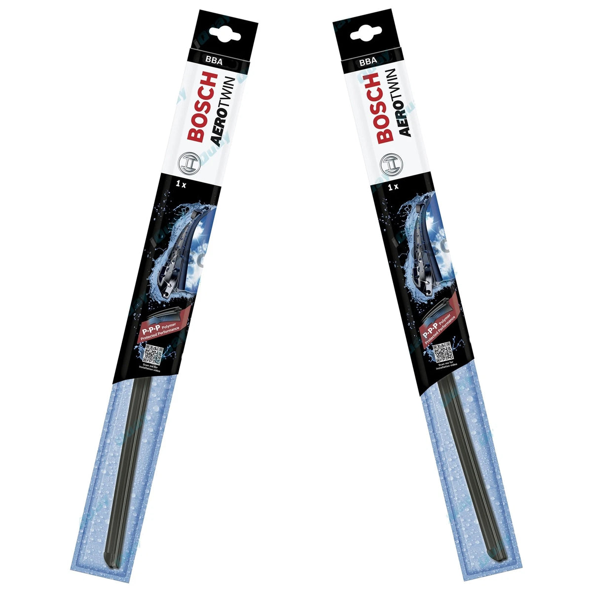 Front Pair Bosch Aerotwin Wiper Blades for Nissan Pathfinder R51 2005~2013