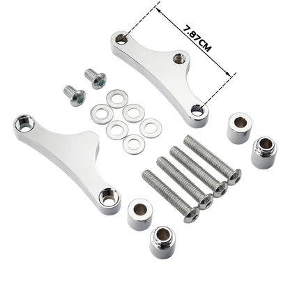 Chrome Front Fender Spacer 21" 23" 26" 30" for Harley Road Glide (2000-2013)
