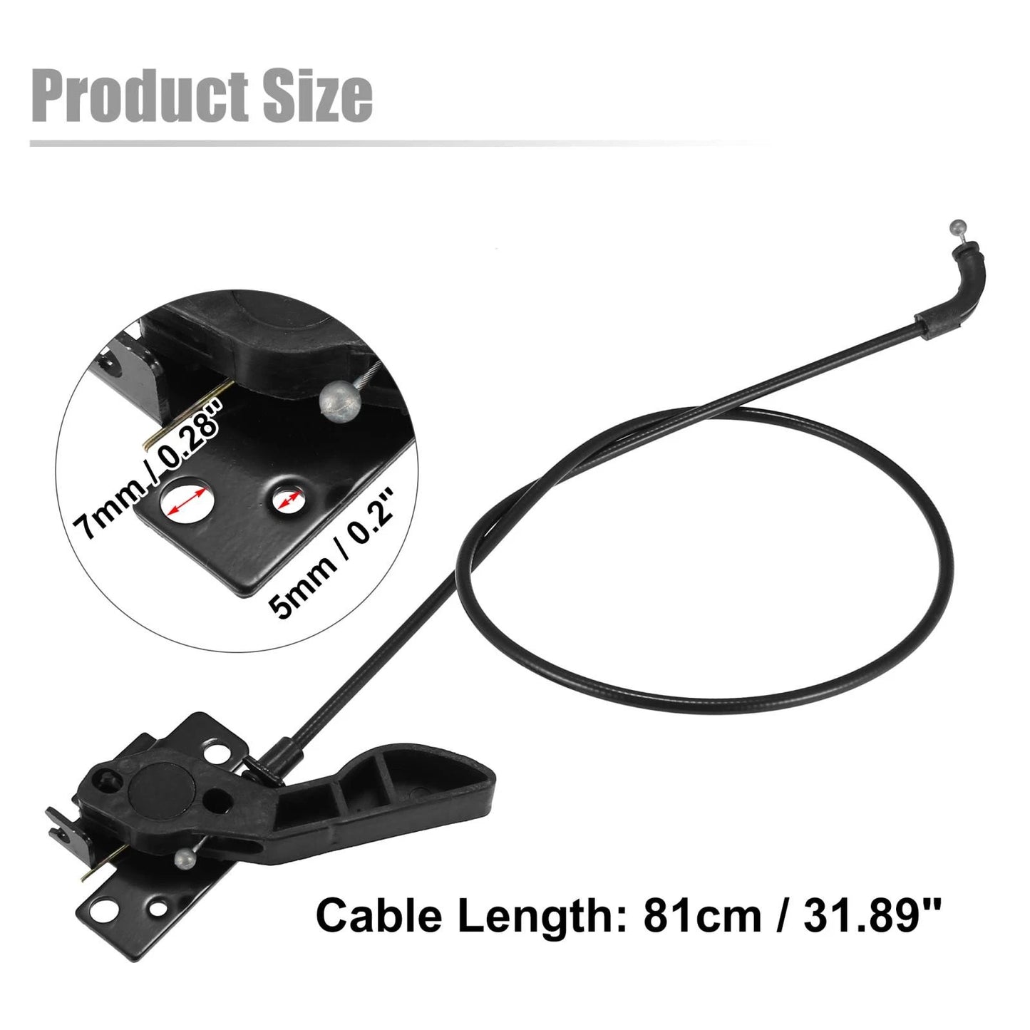 Hood Release Control Cable for BMW X3 (2011-2017)