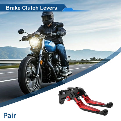 2 x Adjustable Short Long Brake Clutch Levers for Yamaha WR125X (2009–2015)