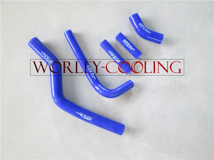 Silicone Radiator Hose for Kawasaki KXF250 KX250F (2005) - Blue