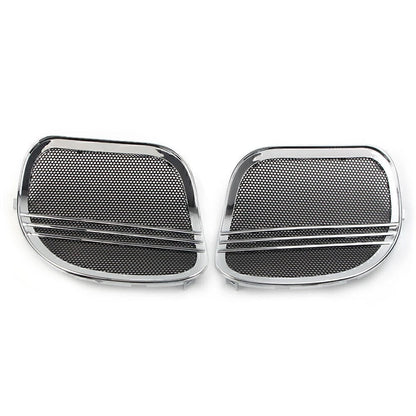Tri-Line Speaker Grills Cover Trim for Harley Road Glide (2015-2022)