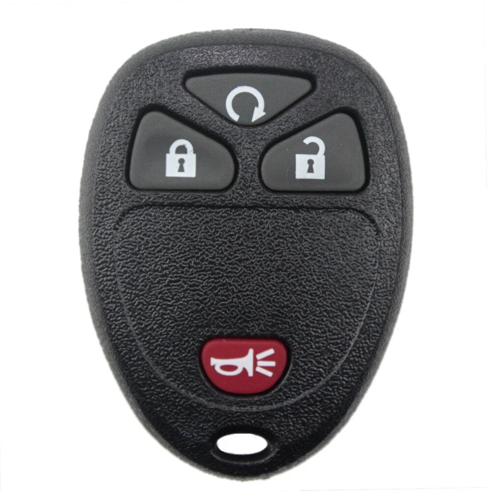 Replacement 4 Buttons Remote Start Keyless Entry Key Fob Fit for GMC 15913421