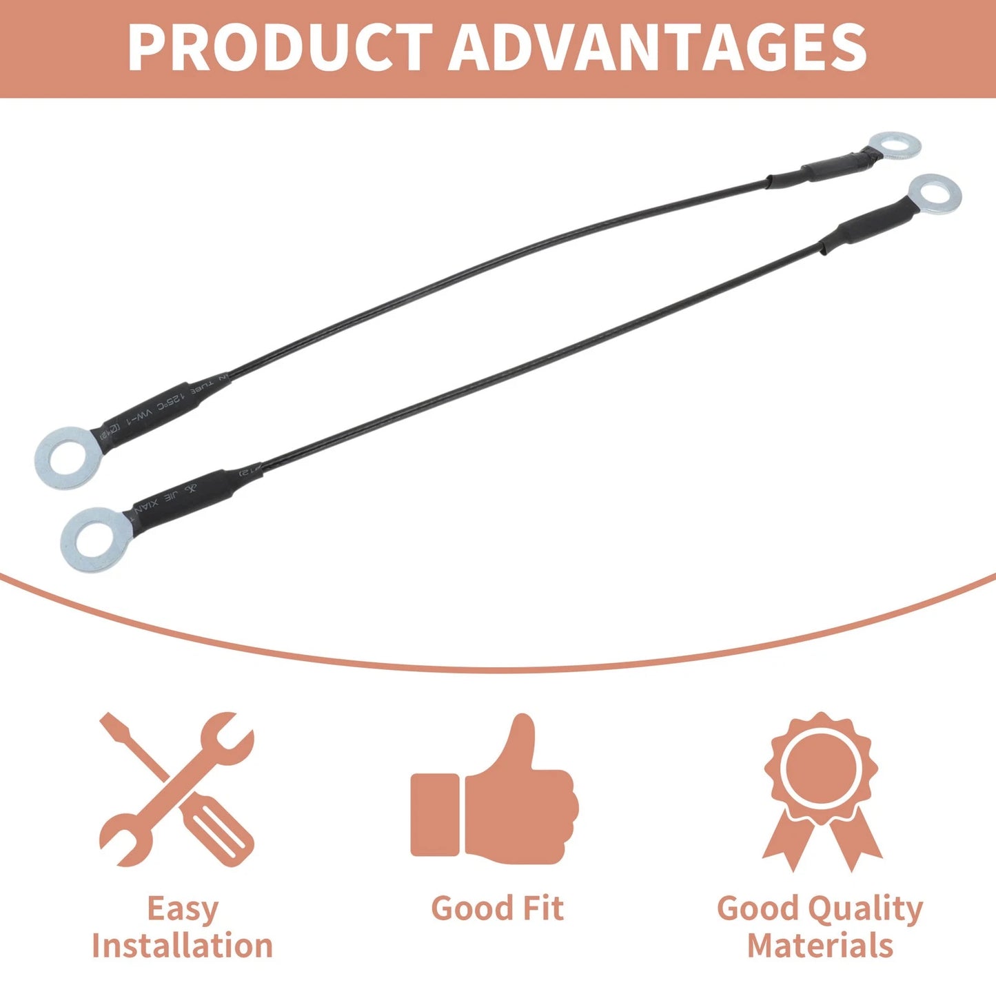 Tailgate Support Cable for Ford Bronco, Gran, Ranchero (1966-1996)