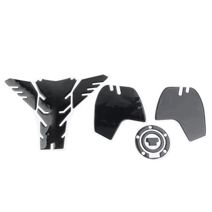 3D Carbon Fiber Tank Pad Decal for Yamaha MT-09 (2014-2023)