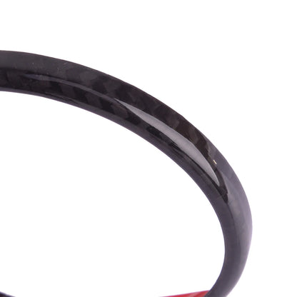 Carbon Fiber Rear Logo Ring Trim for Alfa Romeo Giulia/Stelvio (2020-2021)
