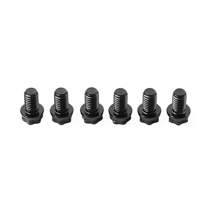 6 x Titanium Torx Head Flange Screws M10x15mm for Motorcycle Bike