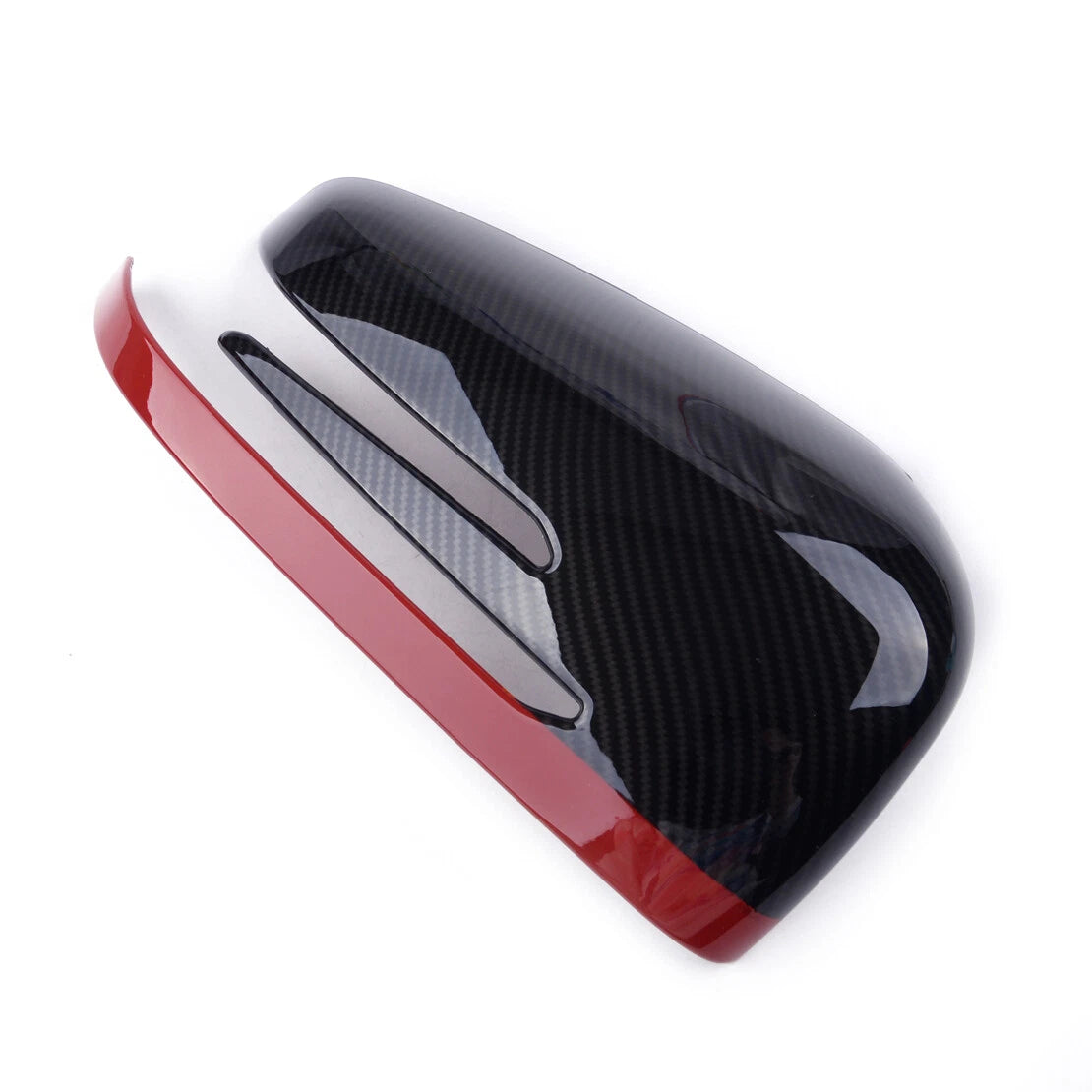 Carbon Fiber Rearview Mirror Cover Trim for Benz A CLA GLA W117 (2014-2017)