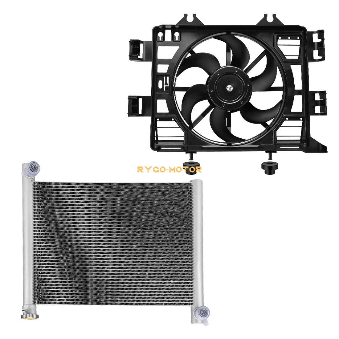 Aluminum Radiator + Cooling Fan Assembly for Polaris Sportsman 550 850 (2009–2025)