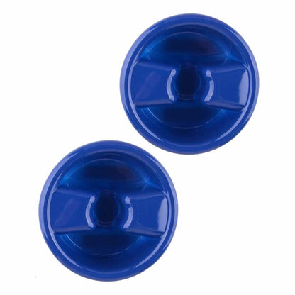 Blue Roof Top Mounting Knob Covers for Jeep Wrangler (2007-2018)