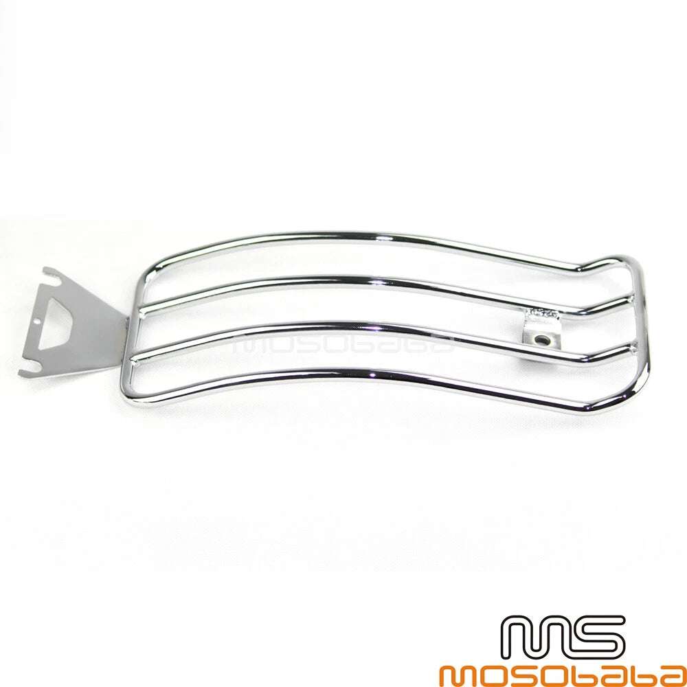 Chrome Rear Luggage Rack for Harley Touring Electra Glide Road King (2009-2023)