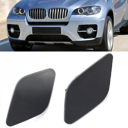 Plastic Front Headlight Washer Nozzle Covers  for BMW X6 (2008-2014)
