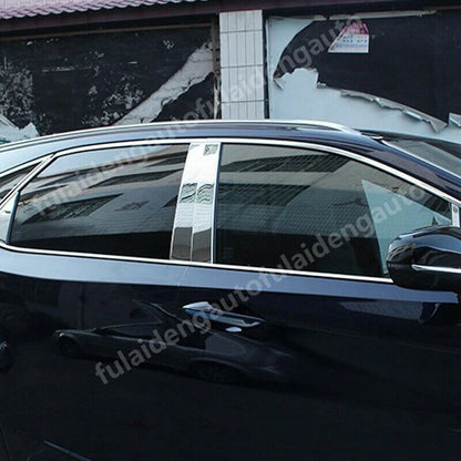 14 pcs Stainless Side Window Pillars Post Cover Trim for Lexus RX350 RX450H (2016–2022)