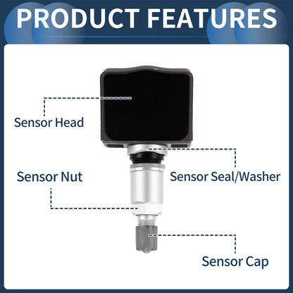 Tire Pressure Sensor 433MHZ for Nissan Pathfinder (2003-2012)