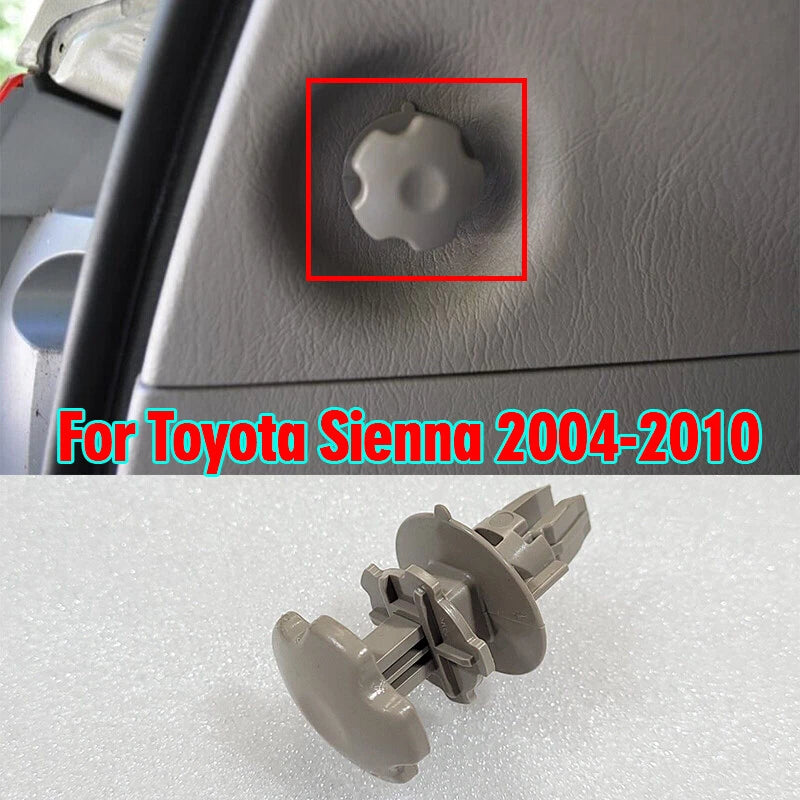Cabin Upholstery Panel Clip Screw Plug Cap for Toyota Sienna (2004–2010)