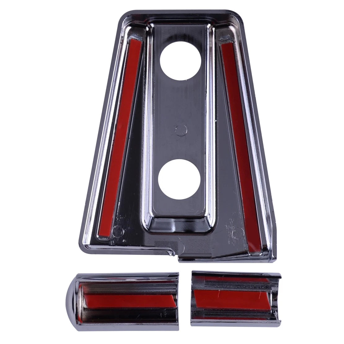 Chrome Door Hinge Cover Trim for Jeep Wrangler JK 4 Door (2007-2018)
