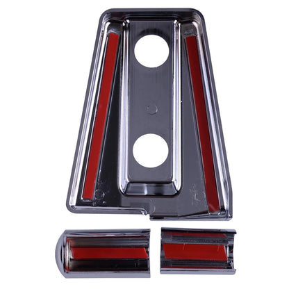 Chrome Door Hinge Cover Trim for Jeep Wrangler JK 4 Door (2007-2018)