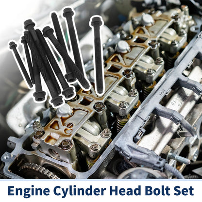 Engine Cylinder Head Bolt Set for Ford Explorer 4.0L V6 VIN E (1997-2000)
