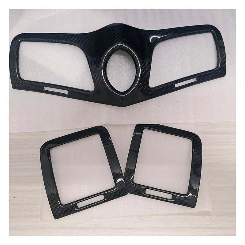 Dry Carbon Fiber Dashboard Vent Panel Trim Kit for Maserati GranTurismo 08-17