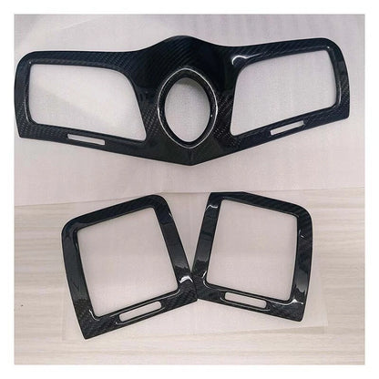 Dry Carbon Fiber Dashboard Vent Panel Trim Kit for Maserati GranTurismo 08-17