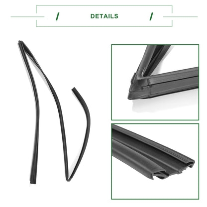 Front Left Door Window Run Channel Seal Strip for Toyota