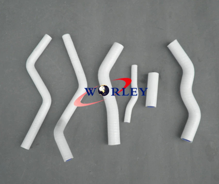 WHITE Silicone Radiator Hose for Honda CR125R (1990-1997)