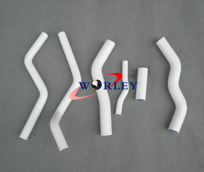 WHITE Silicone Radiator Hose for Honda CR125R (1990-1997)