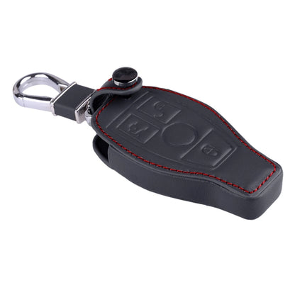 3 Button Key Cover Fob Case Holder for Mercedes-Benz (Fits Various Models)